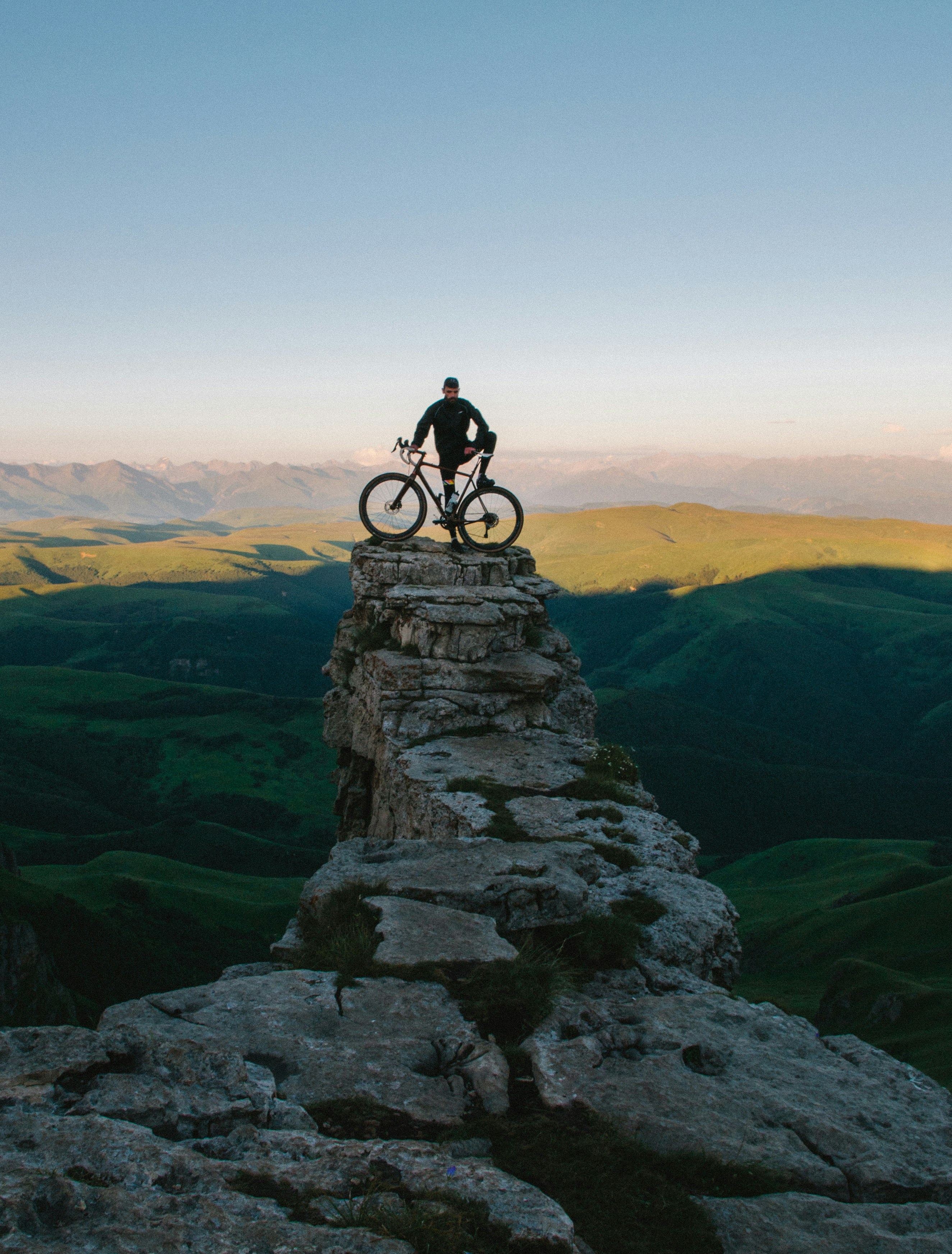 Cyclist on a cliff, Confident Money Life